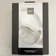 Bose QuietComfort 45 Wireless Noise Cancelling Headphones White **NEW**