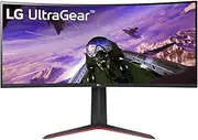 [LG] 34GP63A - 34 inch Ultragear Monitor with 21:9 Curved WQHD (3440 x 1440) Display 160Hz Refresh Rate, 1ms MBR, HDR10, MaxxAudio (7Wx2), AMD FreeSync Premium, HDMI, DP, Black