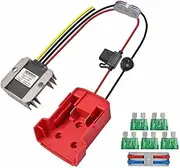 Riksam DC 18V to 12V 10A 120W Step Down Converter Compatible with Milwaukee Regulator