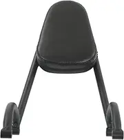 Generic Sissy Bar Backrest, Backrest Motorcycle PU Leather Support Cushion Motorcycle Rear Passenger Back Rest for CMX300 CMX500