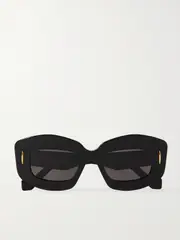 [Loewe] Loewe - Screen Square-frame Acetate Sunglasses - Black - One size One size Black