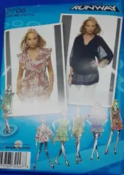 Simplicity 2706 Size 11/12-13/14-15/16-17/18 Tunic or Dress Clothing Pattern