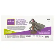 Sculpey PFMSS8 Super Clay, 8 lb., Beige