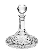 Bohemia Crystal Ship Decanter 950ml lead crystal