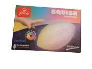 GLOBE SQUISH TAP OR THROW TO LIGHT UP FOOTBALL SPORT EDITION NITE LIGHT