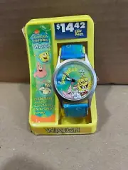 SpongeBob Squarepants Analog Wristwatch By Clicks Nickelodeon 2002 MIB #1