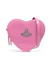 Vivienne Westwood Patent Heartshaped Shoulder Bag