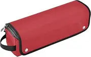 [sanluoli] 2-in-1 Curling Iron Travel Case and Heat Resistant Mat Double-Layer Travel Carrying Case Merry Christmas Travel Bag for Hair Tools