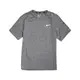 Nike T恤 Heather Hydroguard 男款 運動休閒 短T 基本款 圓領 穿搭 防曬衣 灰 白 NESSA589-001