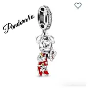 PANDORA Disney Minnie Mouse Dangle Charm NeW with Tag Foldable Gift BOX