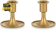 Candlestick Holders Taper Candle Holders, Gold Candle Stick Candle Holder for T