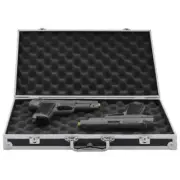 NNEVL Gun Case Aluminium ABS Black