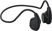 Bone Conduction Headphones, Bluetooth 5.4 Open Ear Wireless Headset, 12Hr Playtime, Waterproof Earphones for Sports, Running, Hiking, Cycling, with Earplugs