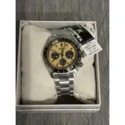 SEIKO Chronograph PROSPEX SPEEDTIMER SBDL089 yellow Solar Men's Watch New w/Box