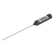 Ashley Metal Digital Meat Thermometer - Black