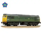 Bachmann 32-342 OO Gauge Class 25/2 D7525 BR Two-Tone Green (Full Yellow Ends) [