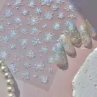 Nail Accessories Christmas Diamond Nail Decal Xmas Nail Decoration Lady/Girls