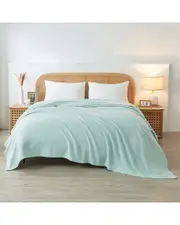 Mlange Home Solid Diamond Egyptian Cotton Blanket