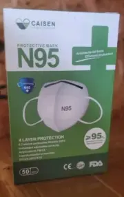 10 Boxes Total 500 Disposable Particulate Sanding Face Dust Masks (N95) Sealed