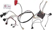 weelye Children Electric Car DIY Modified Wires and Switch Kit,with 2.4G Bluetooth Remote Control Self-Made Baby Electric Car 12V，Children Electric Ride On Car Accessories