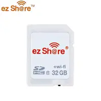 在飛比找PChome24h購物優惠-EZ SHARE無線SDHC卡 32G熱點wifi (台灣代