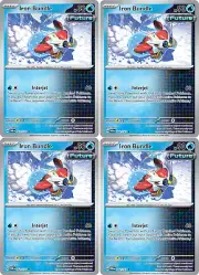 Iron Bundle 062/167 - Twilight Masquerade - Pokemon Card Lot Playset x4