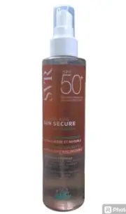 SVR Sun Secure Eau Solaire SPF50+ Sun Protection Water 200ml Exp 04/2026