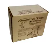 Sunbeam Food Grinder Attachment for Mixmaster Part No. 94346 vtg NOS NIB 1985