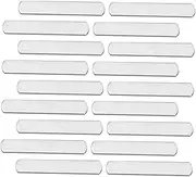 Anneome 16pcs Weighted Steel for Weight Strength Training Strips Exercise Bars Fitness Equipment Wight Set