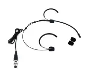 Black Headset Microphone w/ mini XLR 3 pin fits AKG/Samson Wireless Mic System
