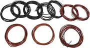 10pcs Braided Aluminum Wire Small Money Tree Bendable Wire for Crafts Bonsai Wires Wire for Bonsai Trees Plant Wire Bonsai Tree Shaping Wire Money Tree Live Bonsai Line Garden Wire