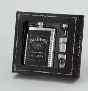 Jack Daniels Gift Set with Flask - Shot Glass - Funnel (8471)