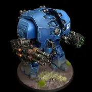 Leviathan Siege Dreadnought Ranged Weapons Warhammer 30k Painted Horus Heresy