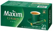 Maxim Decaffeinated Instant Coffee Mix 20 Sticks