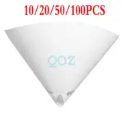 10-100x 100 Micron Fine Paint Paper Strainers Sieve Filter Nylon Mesh Net Funnel