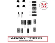 VIZIO P702UI-B3 POWER SUPPLY CAPACITOR REPAIR KIT