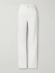 [Nili Lotan] Nili Lotan - Mitchell High-rise Jeans - Cream - 24 24 Cream
