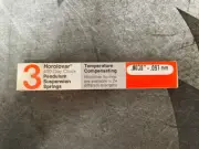 NOS Horolovar 400-Day Clock Suspension Spring .0038