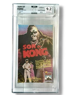 SON OF KONG Betamax NOSTALGIA MERCHANT SEALED Early 1981 CANADA PRINT VHS King
