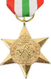 [Epic Militaria] British WW2 Italy Star Medal