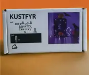 IKEA Halloween KUSTFYR LED String Light With 24 Lights, Battery 905.616.85