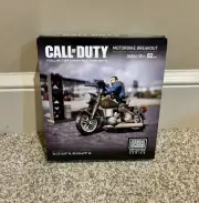 Mega Bloks Call Of Duty Motorbike Breakout Set NIB RARE BOX