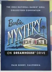 2024 National Barbie convention FAB set of 16 suspects postcards mint/complete
