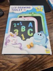 8.5" Colorful Kids LCD Writing Drawing Tablet Electronic Educational Doodle Pad
