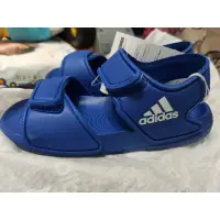 在飛比找蝦皮購物優惠-ADIDAS ALTASWIM I 藍色 魔鬼氈 小童 兒童