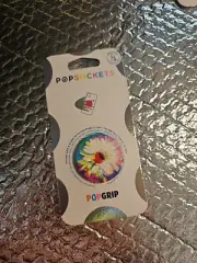 PopSockets Phone Grip Stand Frenetic Flower POPGRIP Popsocket