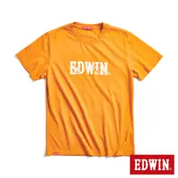 在飛比找蝦皮商城優惠-EDWIN 網路獨家 手繪立扣LOGO短袖T恤(黃褐色)-中