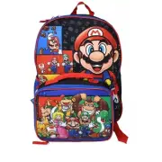 Super Mario Bros. Boys' 2-Piece Backpack & Lunchbox Set for Back to School