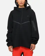 [Nike] Nike Sportswear Tech Fleece Windrunner Jacket Black/black - Size 2XL 2XL Black/Black