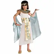 Cleopatra Egyptian Goddess Queen Of Nile Ancient Book Week Child Girls Costume